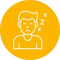 Bored Vector Icon
