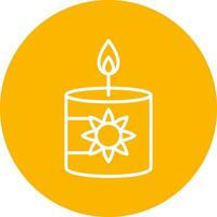 Scented Candle Vector Icon