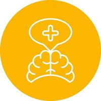 Positive Thinking Vector Icon