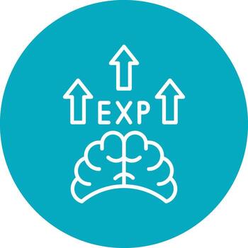 experiencia vector icono