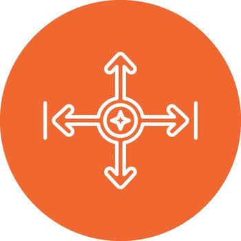 icono de vector de flechas