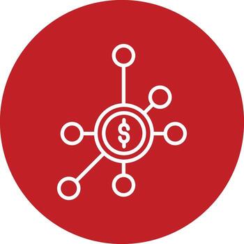 icono de vector de diversificación