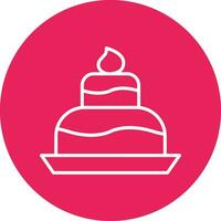 Wedding Cake Vector Icon