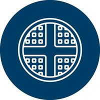 Waffle Vector Icon