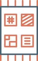 Patchwork Vector Icon