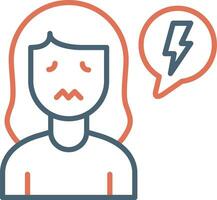 Overwhelmed Vector Icon