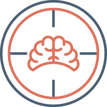 icono de vector de enfoque