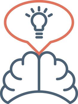 icono de vector de idea