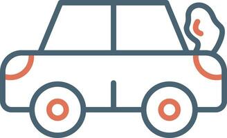 Broken Car Vector Icon