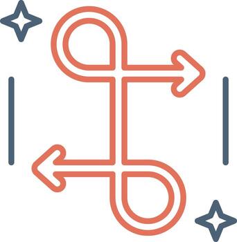 icono de vector de flechas