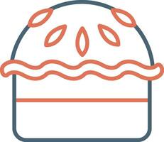 Pie Vector Icon