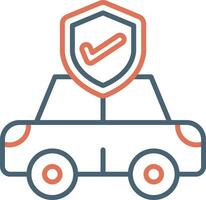 Car Insurance Vector Icon