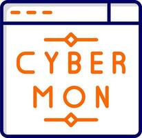 Cyber Monday Vector Icon