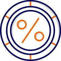 Percentage Vector Icon