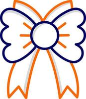 Ribbon Bow Vector Icon