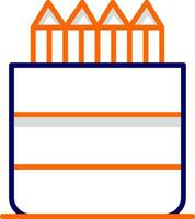 Pencil Holder Vector Icon