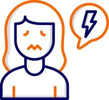 Overwhelmed Vector Icon