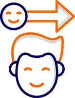 Happy Vector Icon