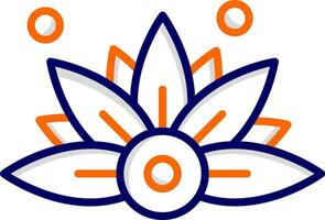 Lotus Flower Vector Icon