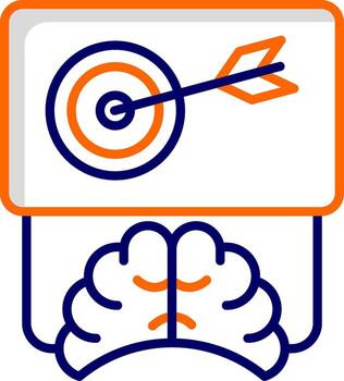 icono de vector de destino