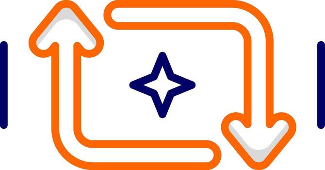 icono de vector de flechas