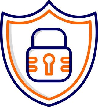 icono de vector de seguridad