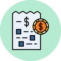 Invoice Vector Icon