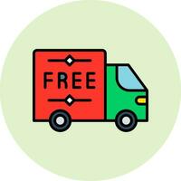 Free Delivery Vector Icon