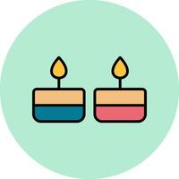 Candles Vector Icon