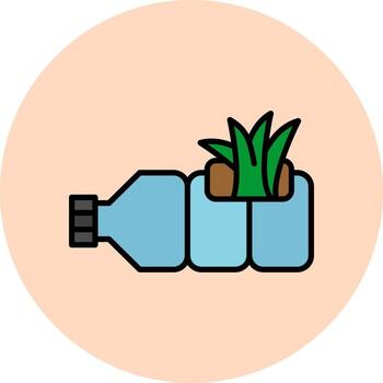 icono de vector de botella