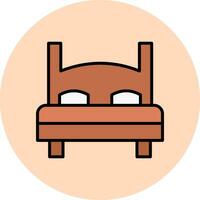 Double Bed Vector Icon