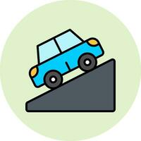 Uphill Vector Icon