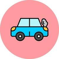 Broken Car Vector Icon