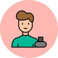 Driving Instructor Vector Icon