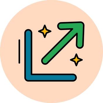 icono de vector de flechas