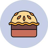 Pie Vector Icon