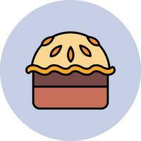 Pie Vector Icon