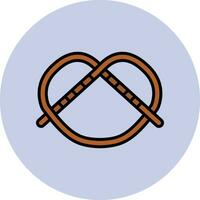 Pretzel Vector Icon