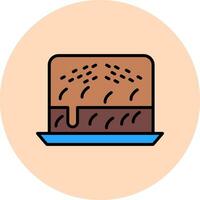 Brownie Vector Icon