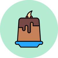 Pudding Vector Icon