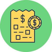 Invoice Vector Icon