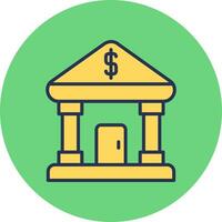 Bank Vector Icon