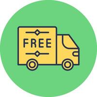 Free Delivery Vector Icon