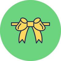 Ribbon Bow Vector Icon