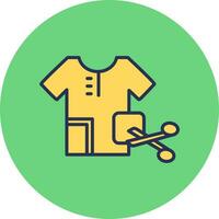 T Shirt Vector Icon