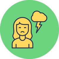 Depression Vector Icon