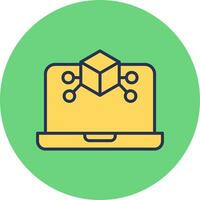 Simulation Vector Icon