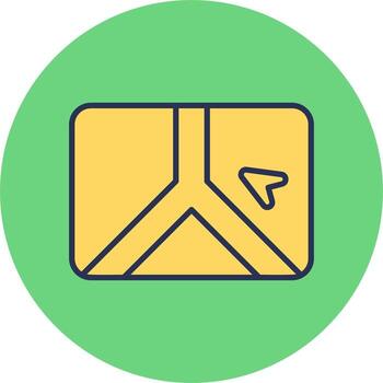 icono de vector de navegador