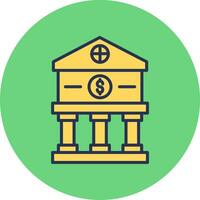 bank Vector Icon