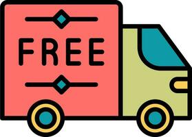 Free Delivery Vector Icon